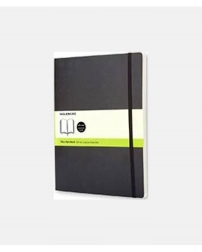 Moleskine Notebook Black Soft Cover XL 19 x 25 cm